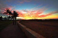 Sunset over Port Hedland